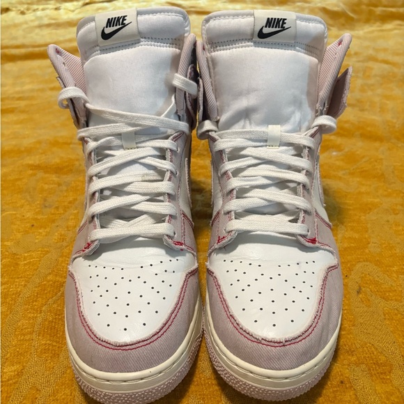 Nike Other - Nike Jordan High-Top Sneakers in White and Pink